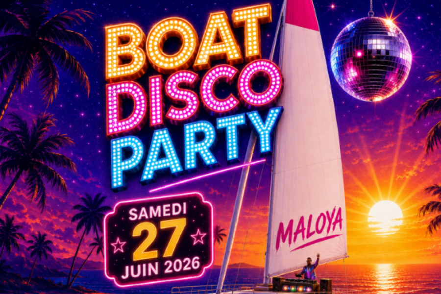 La RUN DISCO PARTY devient, le temps d’une croisière, … la BOAT DISCO PARTY ✨