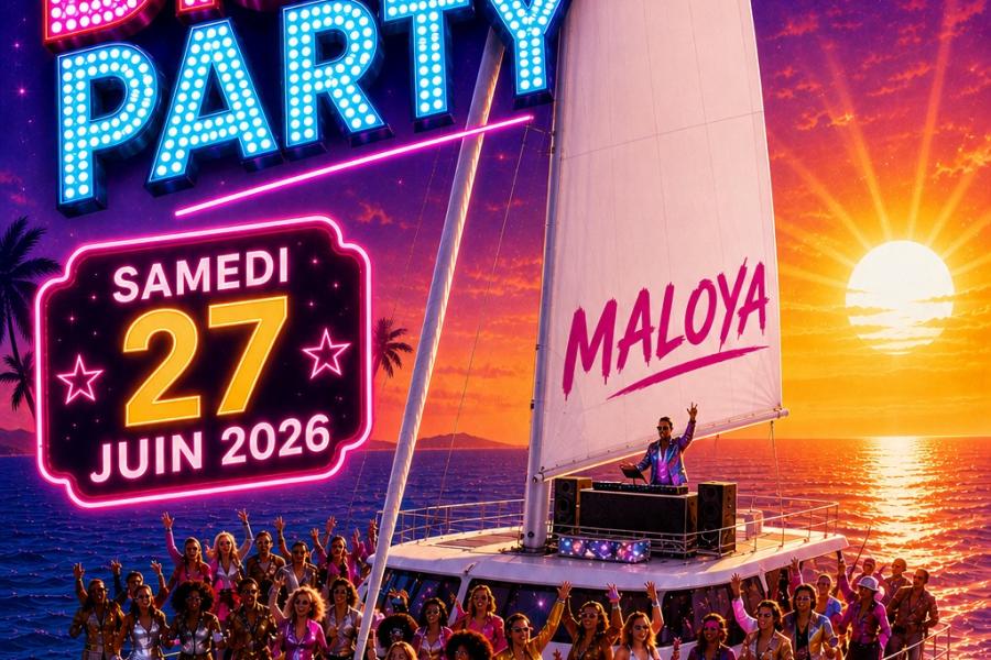 La RUN DISCO PARTY devient, le temps d’une croisière, … la BOAT DISCO PARTY ✨