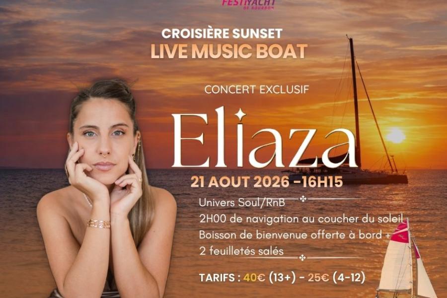 CROISIERE MUSICALE AU COUCHER DU SOLEIL