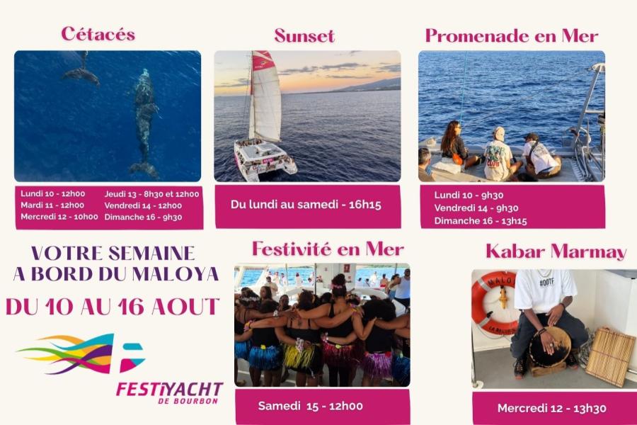 Planning de nos sorties du Lundi 10 aout au dimanche 16 aout