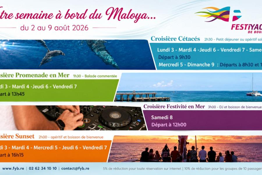 Planning de nos sorties du Lundi 03 aout au dimanche 09 aout
